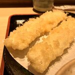 味奈登庵 - いか天ぷら2つ♡