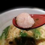 麺処 銀笹 - 鯛と海老の手作りつみれ　　　一番人気　銀笹  塩ラーメン　880円
