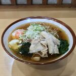 そばの神田 東一屋 - アサソバビンボー！　
      朝そば＋肉！