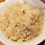 麺屋 六感堂 - 海老と里芋の炊き込みご飯