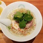 麺屋 六感堂 - しおゆずみつばらーめん(豚骨version)