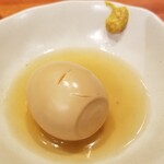 麺屋 六感堂 - おでん玉子