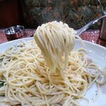 アーモンド - ホタテ貝のクリームソース（大盛）1,020円（コーヒー付き）