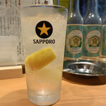 大衆酒場ナツメロ - トニックレモンサワー