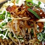 五ェ門 - お好み焼きネギかけデラックス（そば入り）