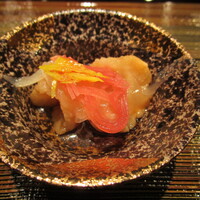 鉄板焼 豊園 (ホテル日航プリンセス京都) - 甘鯛の南蛮漬け（アップ）