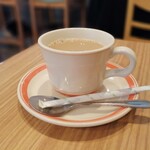 Saboten Kafe - ホットカフェオレ(＋150円)