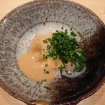 鮨 さかい - とらふぐとあん肝ソース