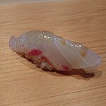 鮨 さかい - 鯛の昆布〆