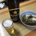 下山酒店 - おでんのスジと豆腐