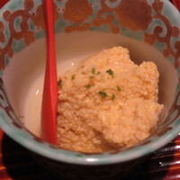 竹ざき - 鱧の子と玉子合わせ
