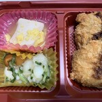 シーレイ - 高野豆腐と卵の煮物、山形産”そばの実なめこ”とくわいの和風和え【2019.12】