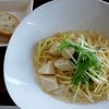 ヴァン ド キッチン - 料理写真:ホタテと水菜のｸﾘ-ﾑｿ-ｽﾊﾟｽﾀ