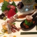 うなぎ屋酒坊・画荘 越後屋 - 盛り合わせ