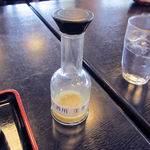 Ikegami Hommonji Oyasumi Dokoro - 生姜汁を加えます