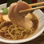 新橋 纏 - 鶏チャーシュー柔らかく