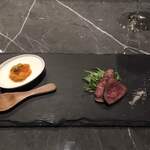 鉄板ニシムラ - 前菜二種