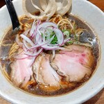 らーめん専門 和心 - 煮干しブラック@900