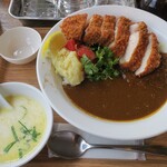 ブラウンオニオンカレーファクトリー - ・「ロースカツカレー(¥1380)」