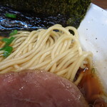 中華そば さわ - 三河屋製麺の麺