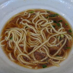 中華そば さわ - さあ、一気に食べよう