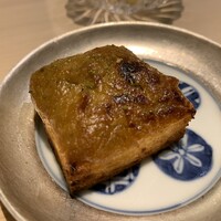 鮨 なんば 日比谷 - 鮟肝ペーストのトースト