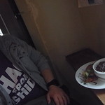 ミニヨンTOKYO - JIROCK氏はフレンチカレー1/2&日替わり料理1/2をチョイス