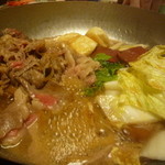 紅梅亭 - 雲海鍋が煮えてきました～♪