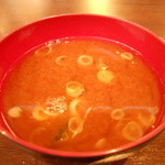 鮮魚旬菜 魚福 - 味噌汁
