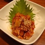 辰っちゃんのホルモン市場 - チャンジャ（５５０円）