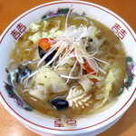らーめん紫雲亭 - ちゃんぽん風タンメン醤油Ver_900円
