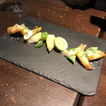 島のご馳走と〆の蕎麦。 餐仕 - 