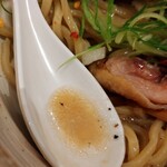 ラーメンまぜそば鶏冠 - 親鶏炙りまぜそば