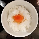 ラーメンまぜそば鶏冠 - 蘭王たまごかけご飯