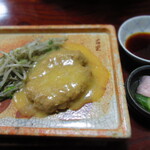 Makiishi - 陶板焼きハンバーグだけ（単品）750円
