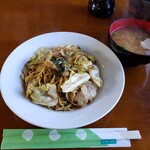 西町食堂 - 焼きそば　600円