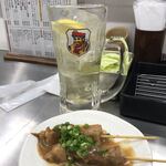 串かつ どて焼 ふじやま - どて焼き＠280円＆ニッカハイボール＠99円