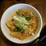 らぁめん銀波露 - ねぎ塩豚丼(350円)です。