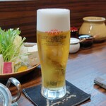 Kiwaminiku Shabuichi - 生ビール