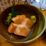 旬魚菜 plus 伊賀牛 ～悠～ - 本マグロ大トロ造り＠1280円