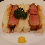 Restaurant YOKOO - 厚切り牛カツサンド