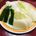 乃み助 - 野菜盛り