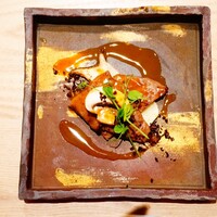 寿司 はせ川 心斎橋本店 - イチボの網焼き