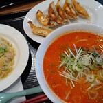 Ouki Chuubou - Bセット (担々麺)