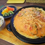 グリーンムーン - 【2019.12】ホワイトナポリタンランチ(1,170円＋税)