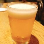 ぎょうざ処 高辻 亮昌 本店 - 生ビール　コップ