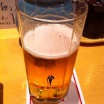 Kushisuke - 生ビール（中）530円