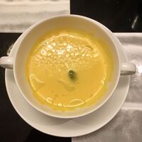 セント レジス ホテル 大阪 - 南瓜のポタージュ ほうれん草ニョッキ