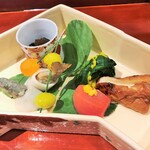 銀座 しのはら - 八寸（アップ）