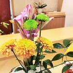 銀座 しのはら - お花が綺麗